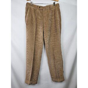Peter Millar Men's Corduroy Pants Size 35 Carmel Brown Nandluxe Pant 35 x 30